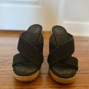 Tory Burch wedges - worn